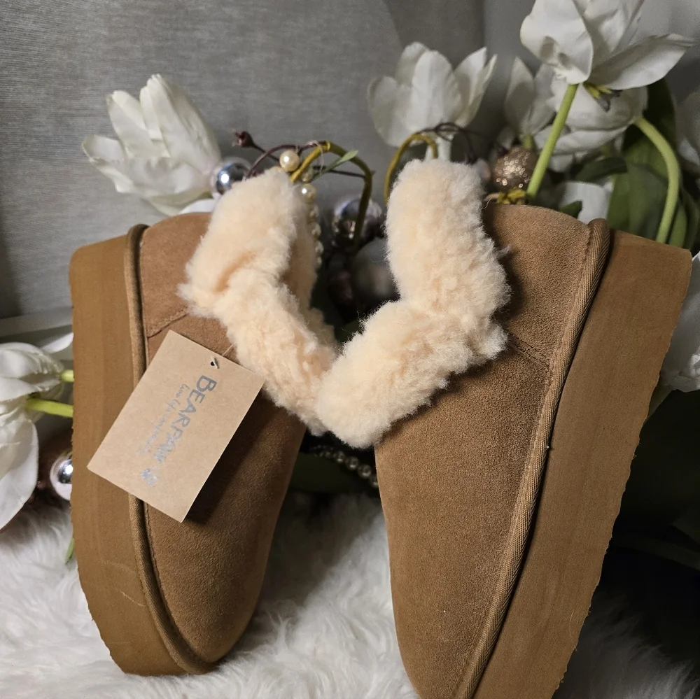 BEARPAW Chestnut Ankle  Women Boots New